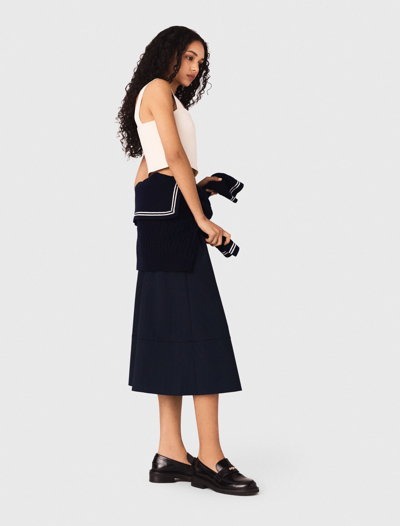 Crop top en maille