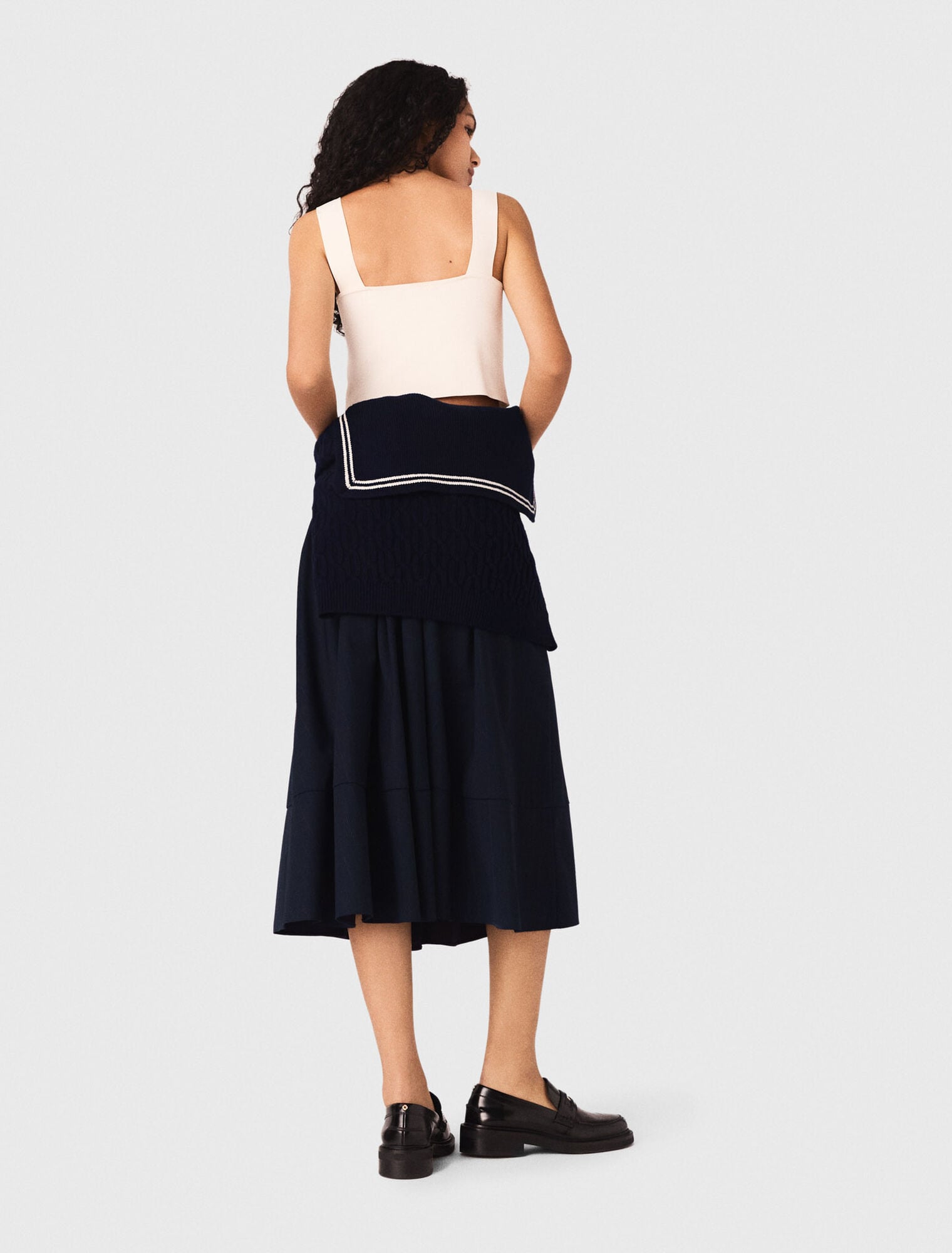 Crop top en maille