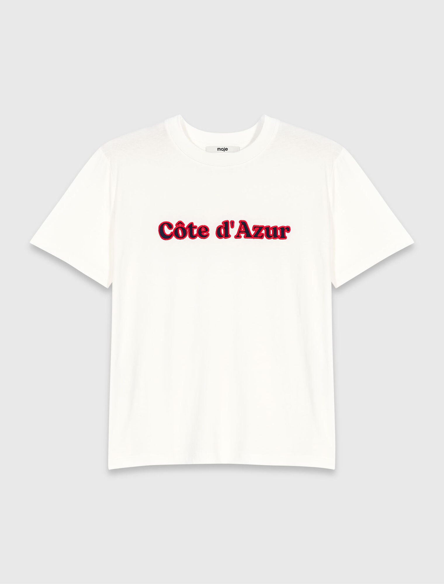 T-shirt avec broderie